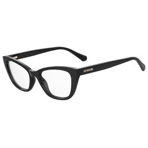 Love Moschino Black Cellulose Propionate Glasses Women's (Frames)